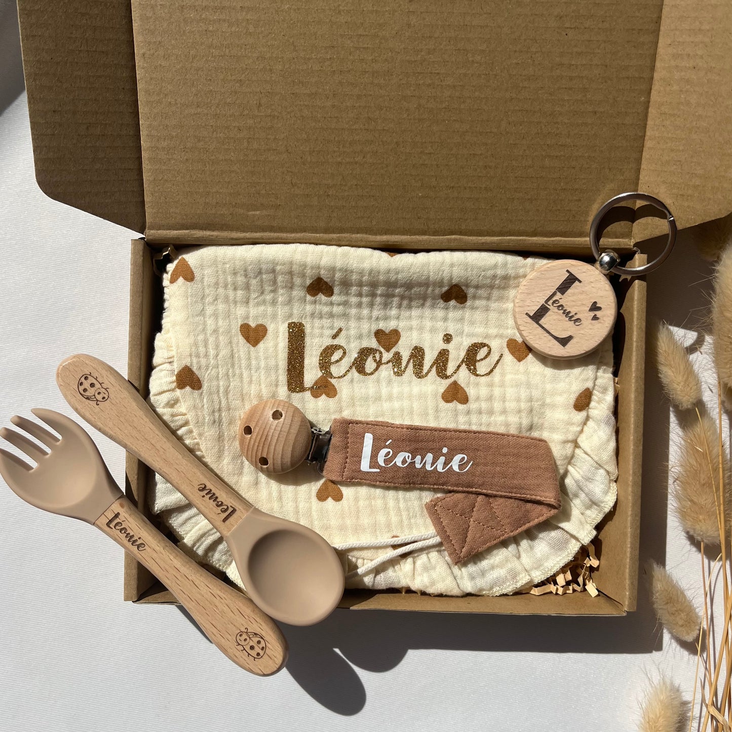 Coffret naissance personnalisé taille M