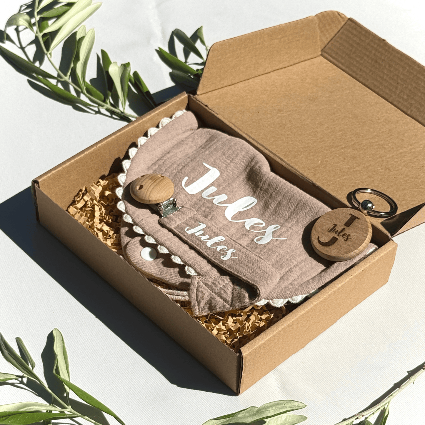 Coffret naissance personnalisé taille S