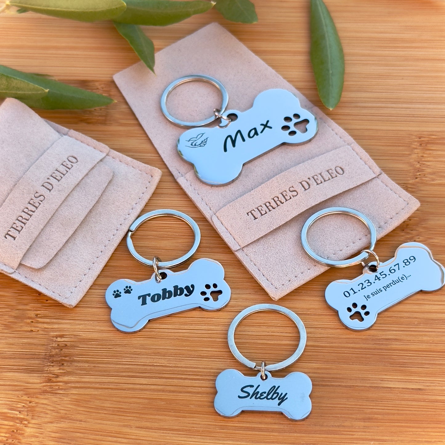 Médaillon pour chien personnalisé