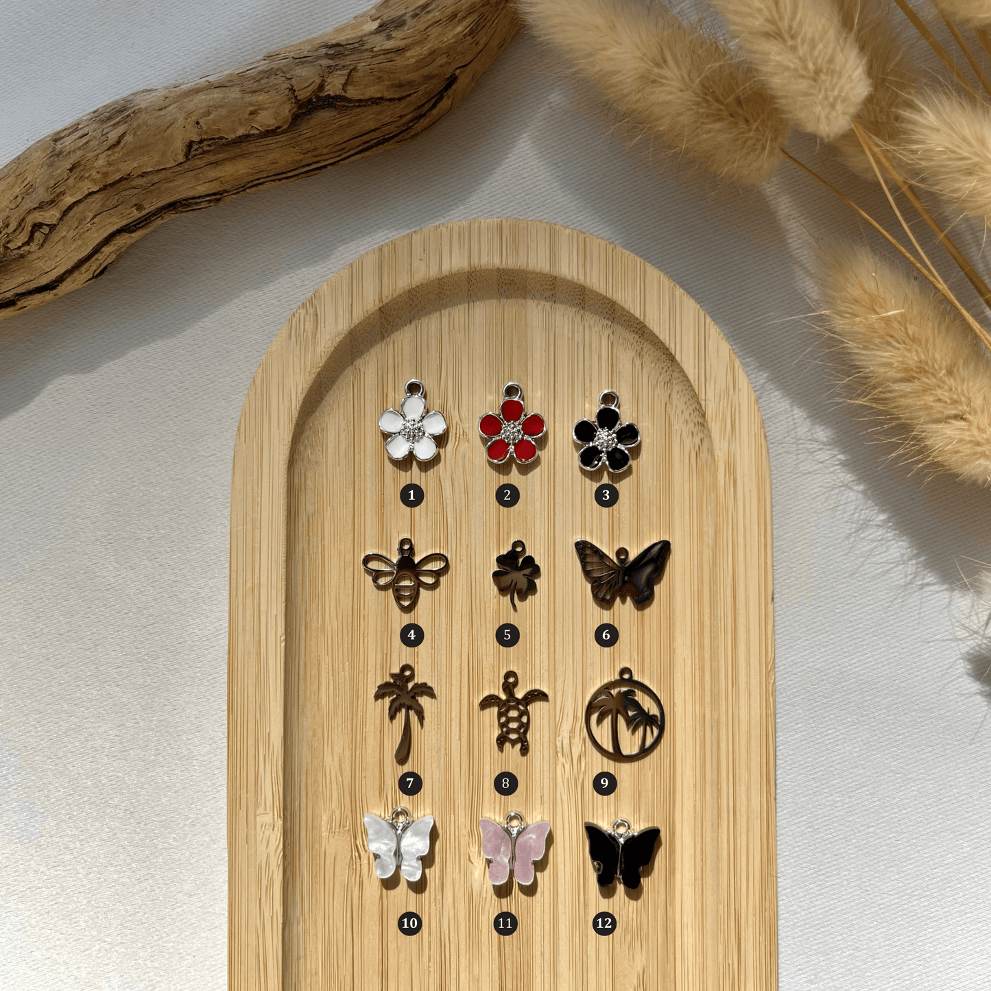 Porte-clés en bois gravé
